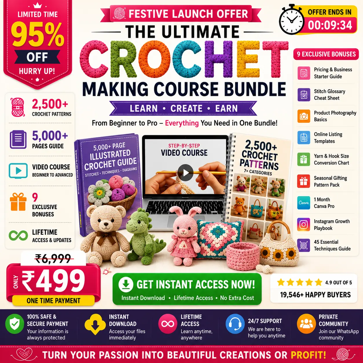 Crochet Making Course Bundle Ultimate Crochet Making Course Bundle